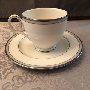 China coffee cup and saucer.